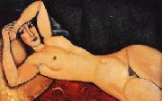 Amedeo Modigliani Reclining Nude with Arm Across Her Forehead